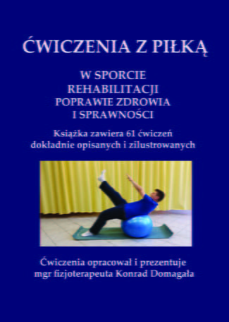 Książka poradnik ćwiczenia z piłką