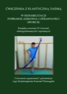 Książka poradnik ćwiczenia z elastyczną taśmą thera band