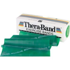 Taśma thera band zielona 2,5m