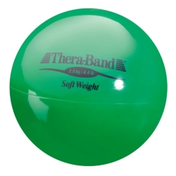 Mała piłka lekarska soft weight thera band 2kg zielona