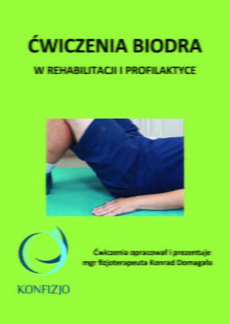 Książka poradnik ćwiczenia biodra Konfizjo