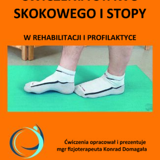 Książka poradnik ćwiczenia stawu skokowego i stopy Konfizjo
