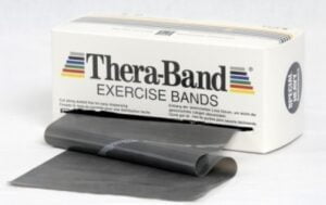 Taśma thera band czarna 2,5m