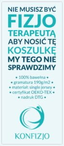 Nie musisz być fizjoterapeutą, aby nosić tą koszulkę