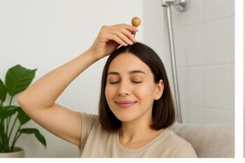 Ajurwedyjski masażer do skóry głowy 4FIZJO – relax i masaż głowy